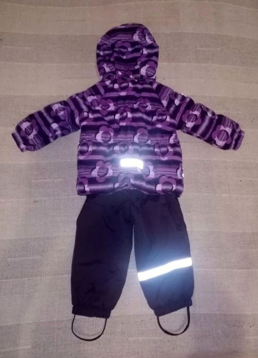 Зимний комбинезон костюм для девочки Lenne 86-92