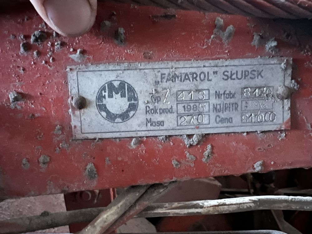 Neptun / famarol Z 413, kombajn buraczany