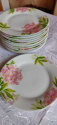 Набор современных фарфоровых столовых тарелок 12 шт недорого