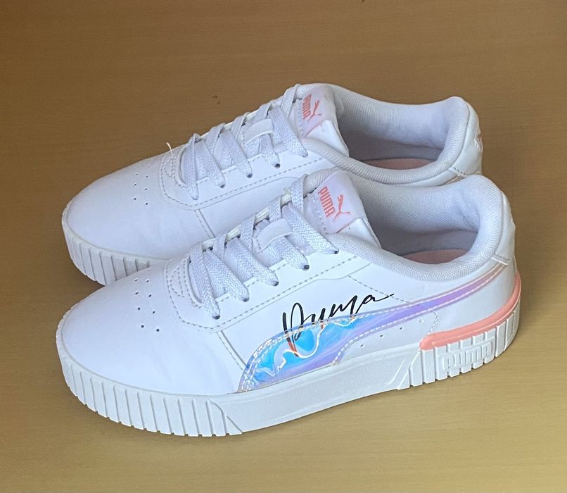 Puma (35р) шкіряні ідеальні стильні кросівки кросовки