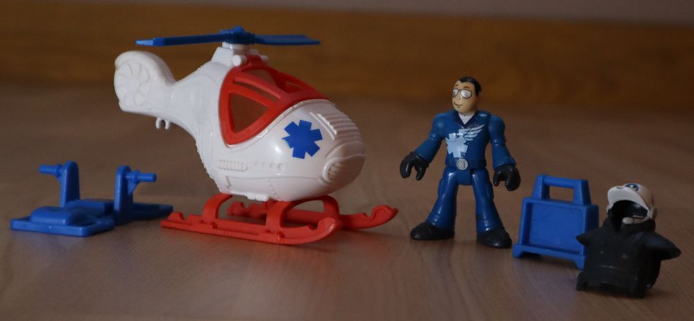 Helikopter ratunkowy Imaginext