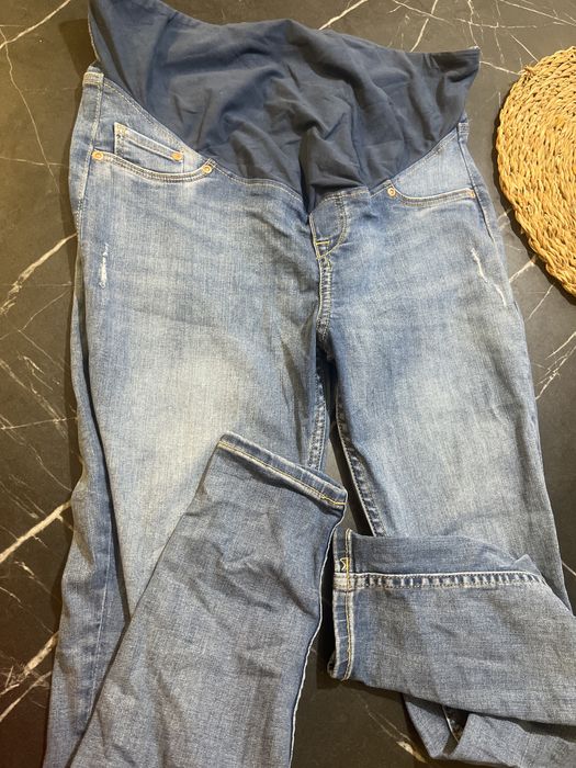 H&M skiny ciążowe jeansy