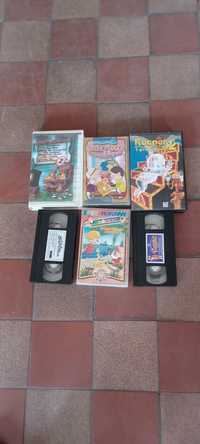 Kasety VHS z bajkami oryginał