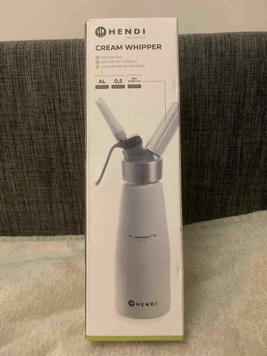 Hendi Syfon do bitej śmietany 0,5l