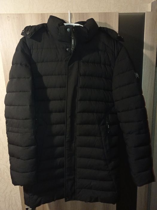 Мужская зимняя куртка Black Vinyl