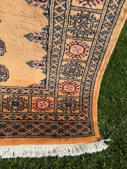 Nowy Dywan Ręcznie Tkany Kaszmirowy Pakistan Buchara 170x95 gal. 6 tyś