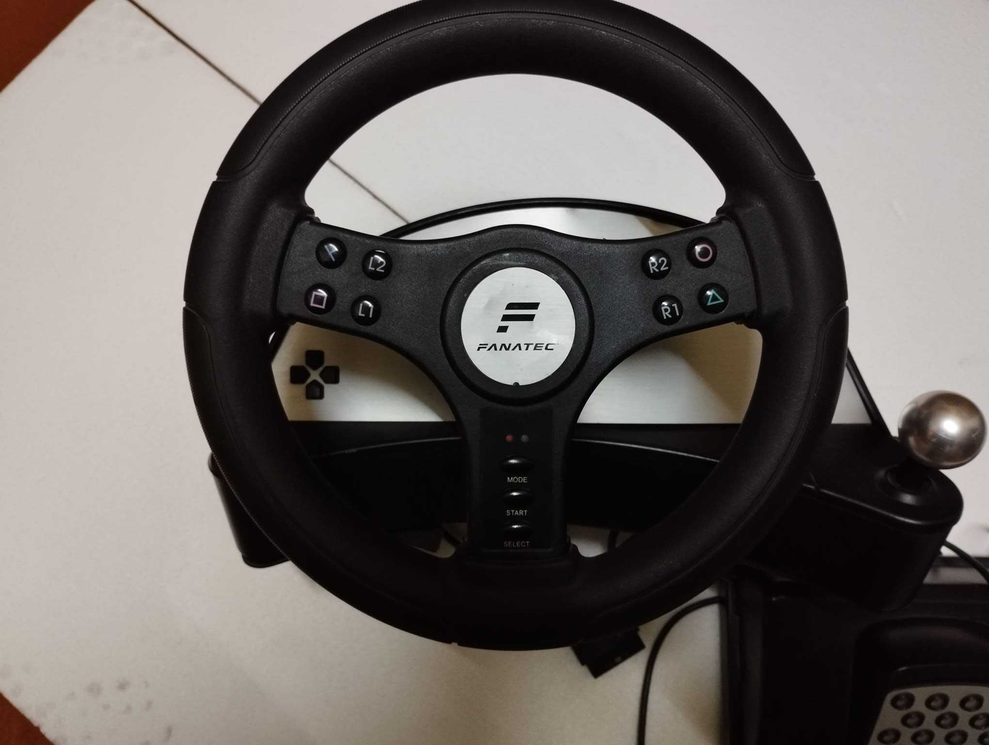 Fanatec Speedster 2 Volante + Pedais (PS1 e PS2)