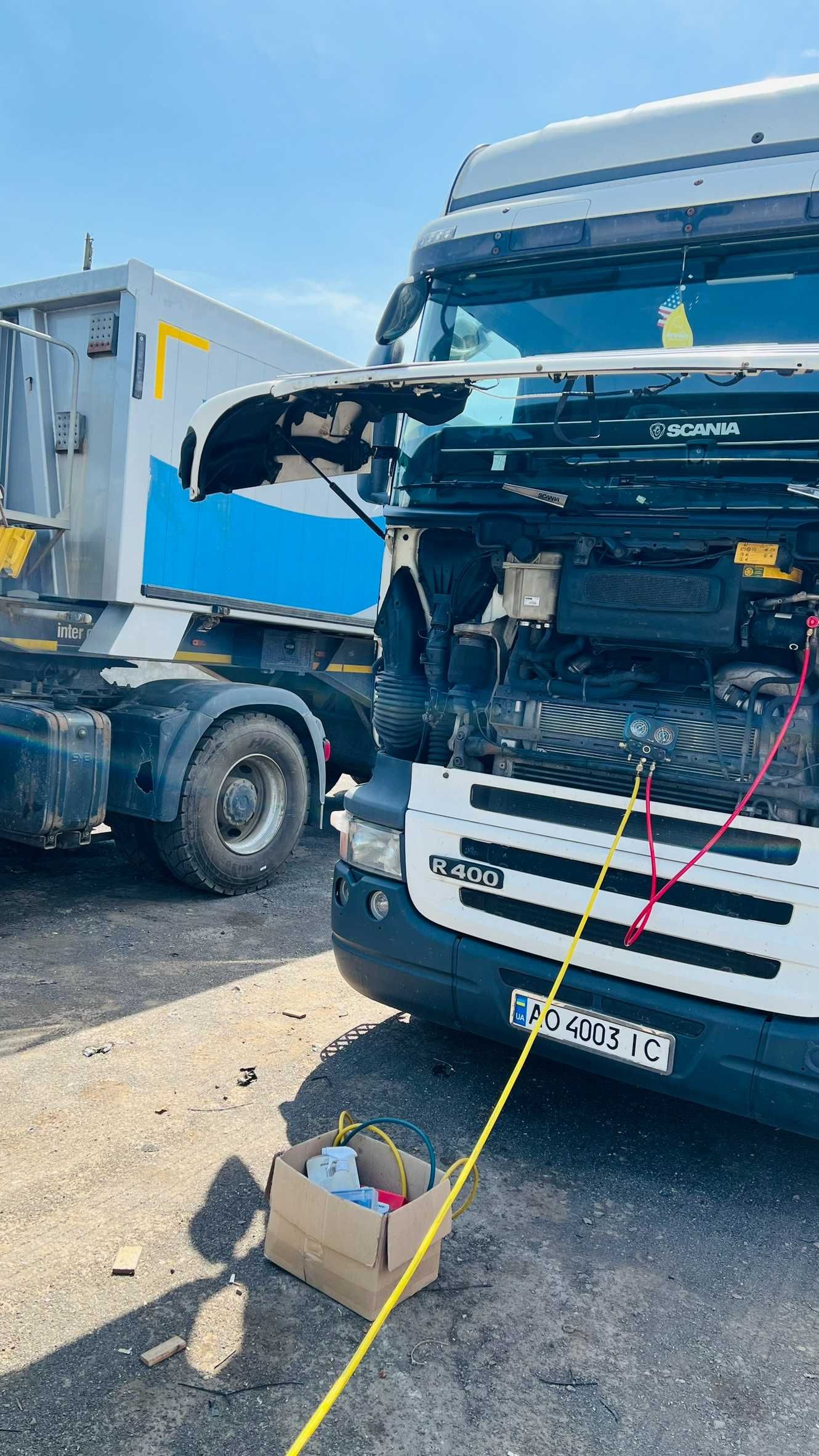 "TIR" Заправка кондиціонерів для вантажних автомобілів та спец техніки