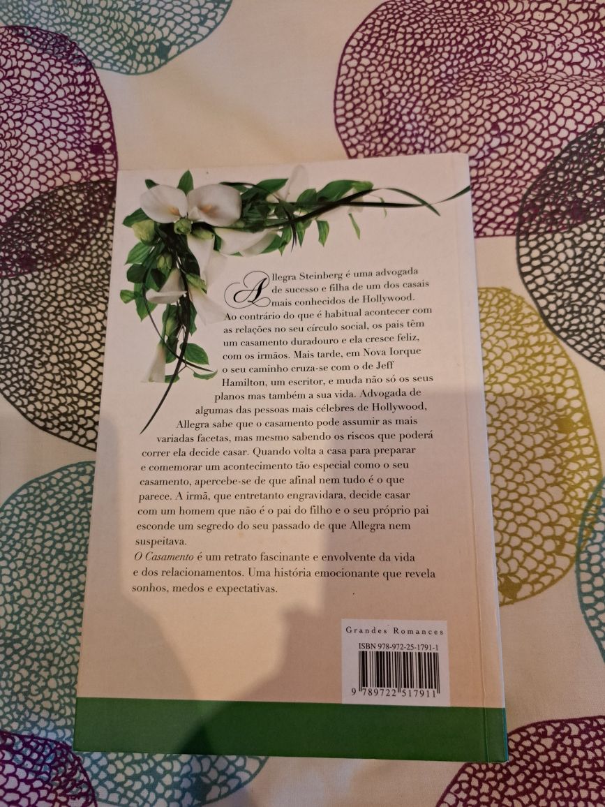 Livro "O casamento" de Danielle Steel