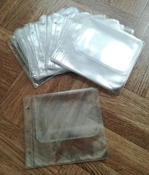 opakowanie na płyty CD, 17 szt, z grubej folii