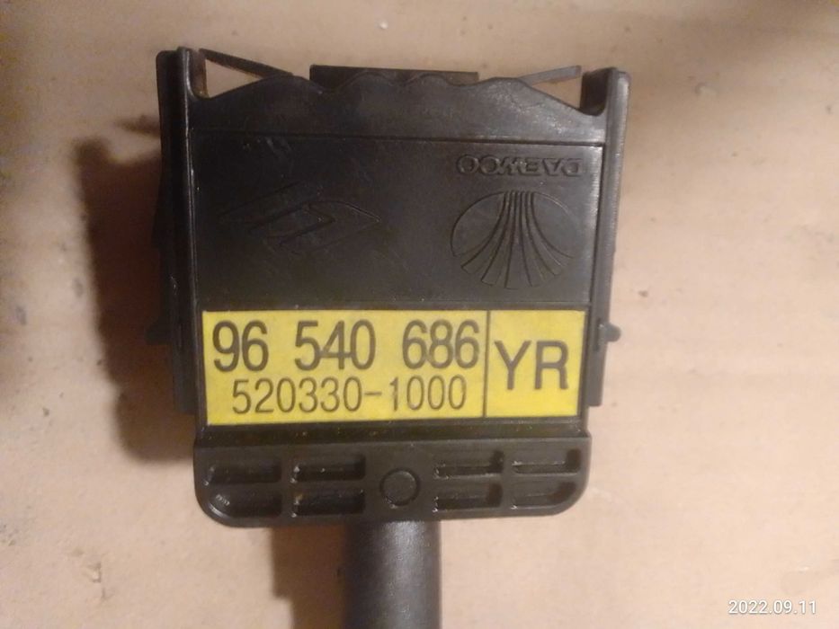 Переключатель дворников на  Авео хетчбек