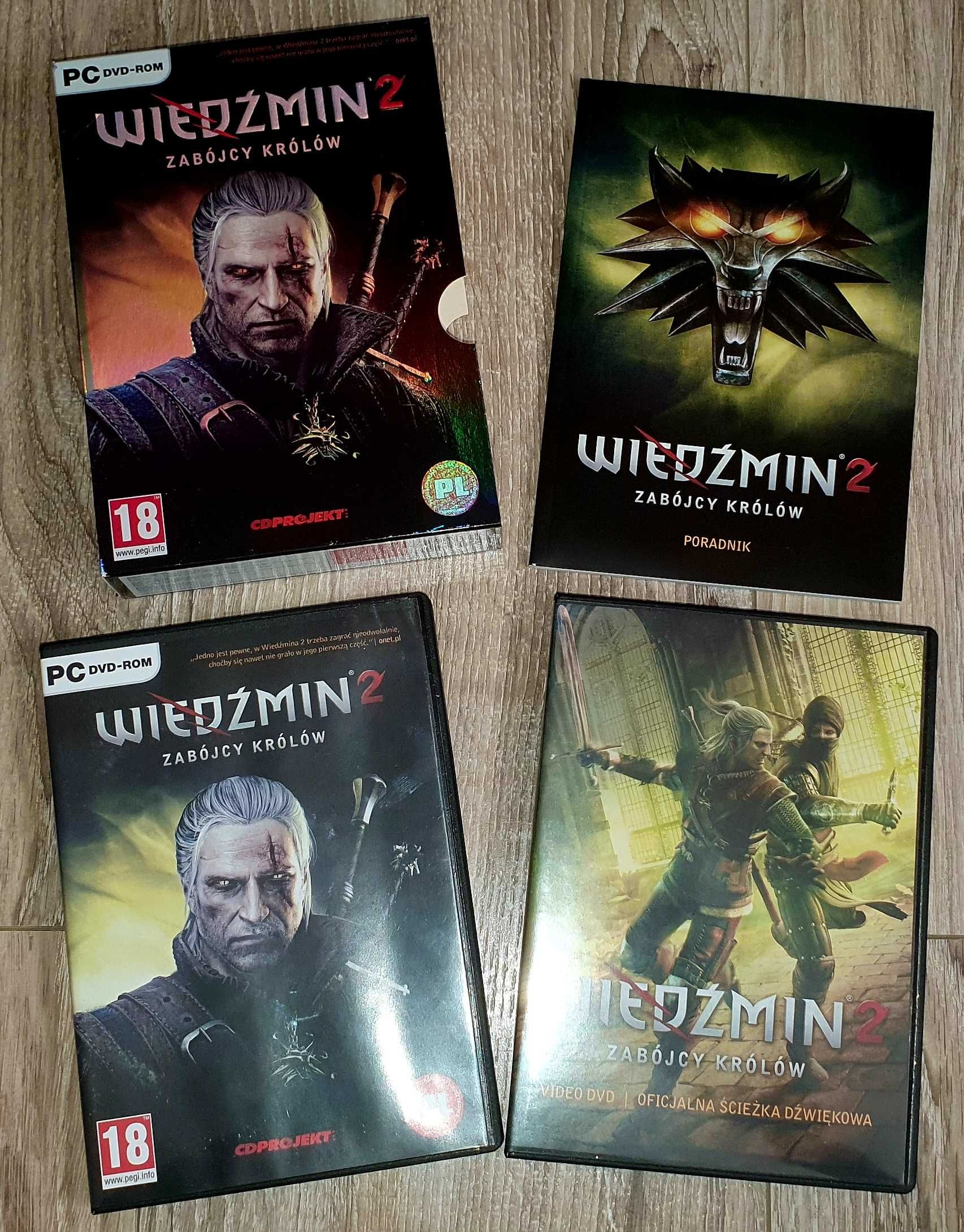 Kolekcja gier PC -  Wiedźmin, Heroes, StarCraft, WarCraft III, Max Pay