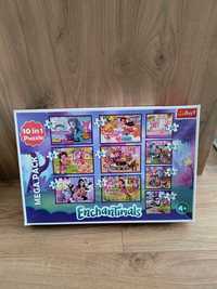 Puzzle Trefl mega paka Enchantimals 10 w 1