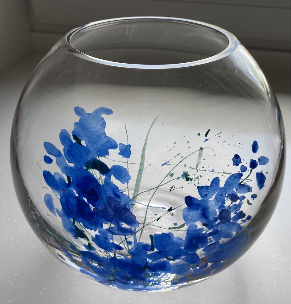 Artis Orbis - wazon ręcznie malowany