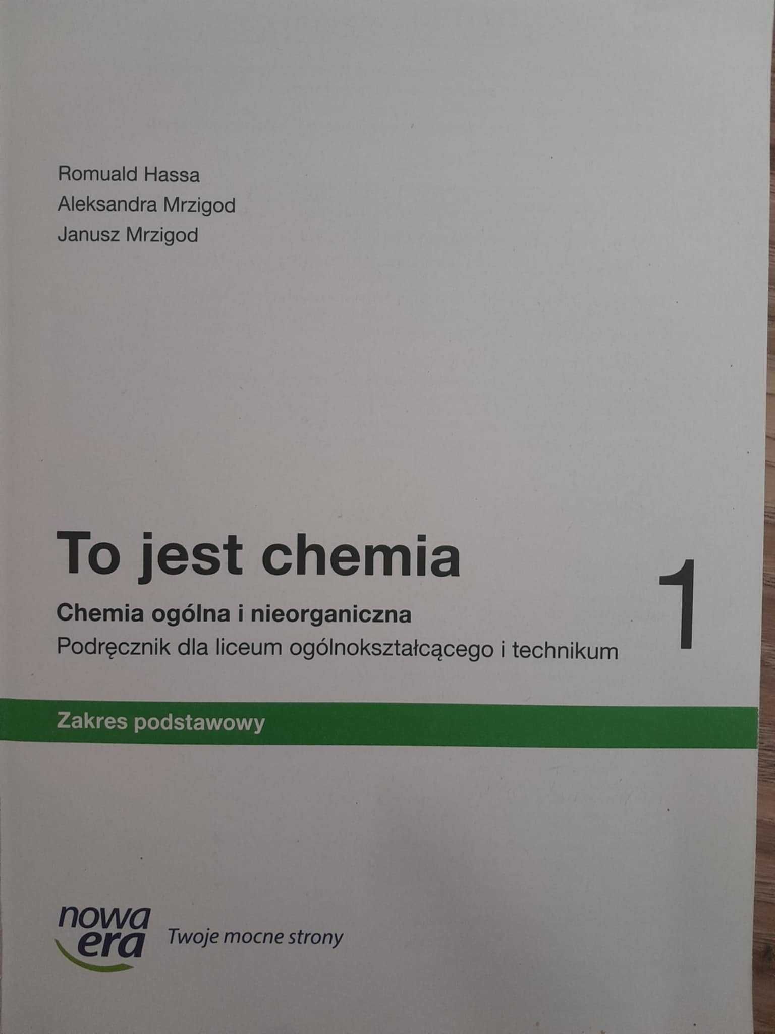 To jest chemia 1  Podręcznik