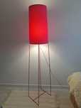 Lampa stojąca rozowa