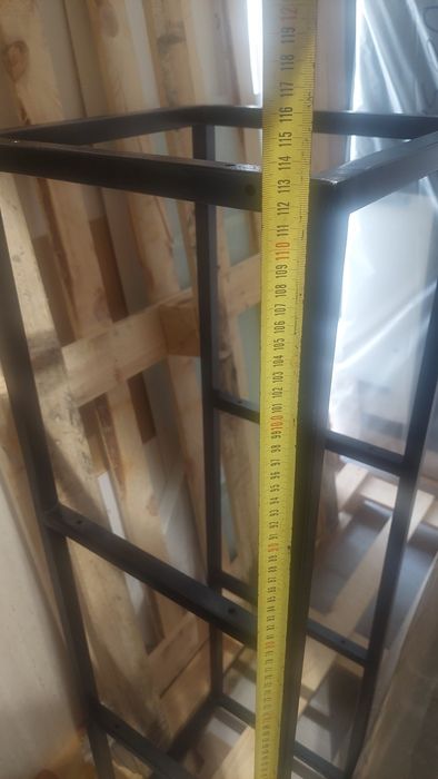 Stelaż metalowy, czarny mat