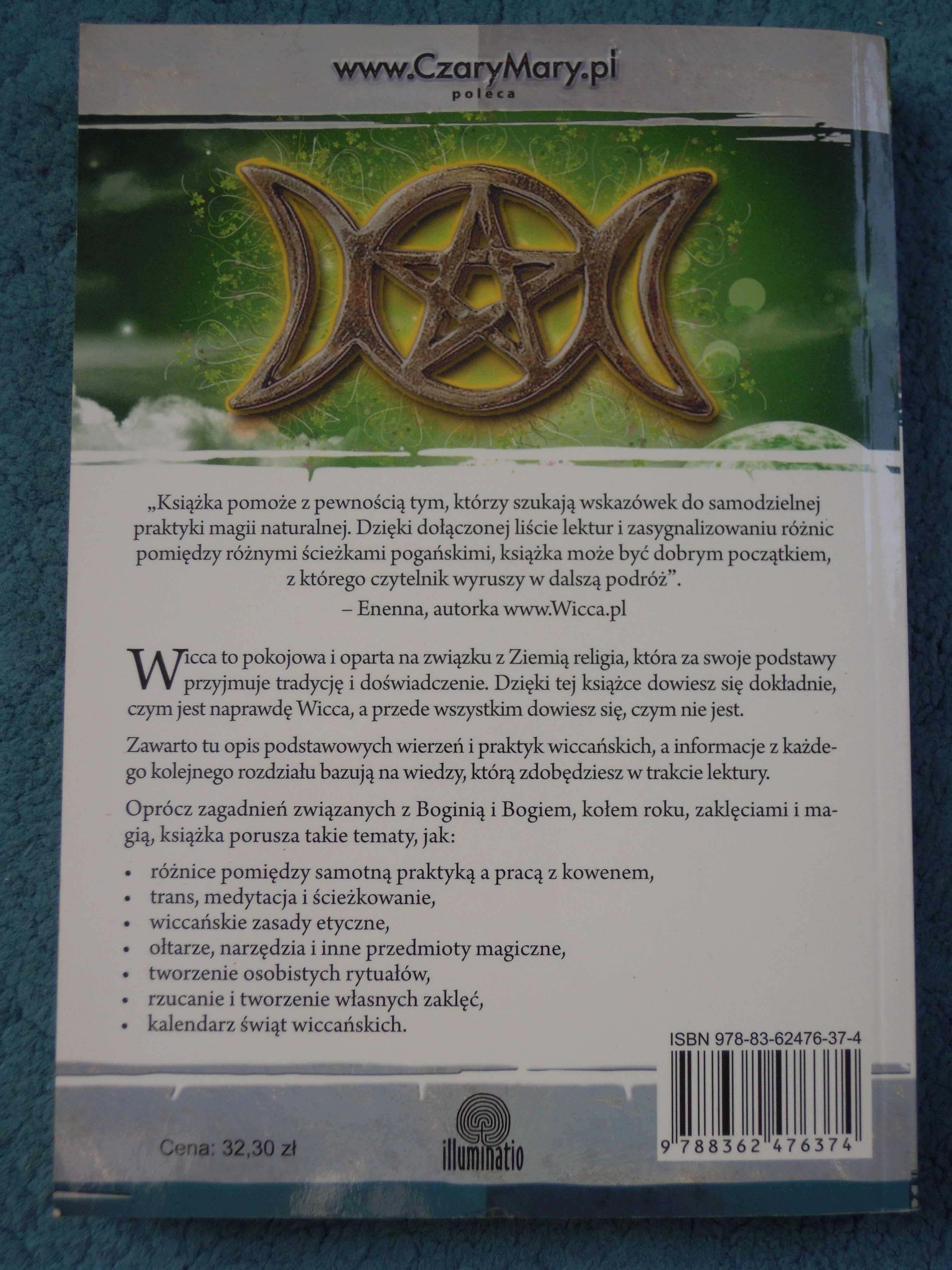 "Wicca. Dla początkujących. Religia czarownic" Thea Sabin