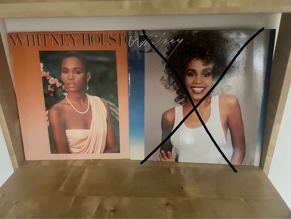 Фірмові платівки Whitney Houston