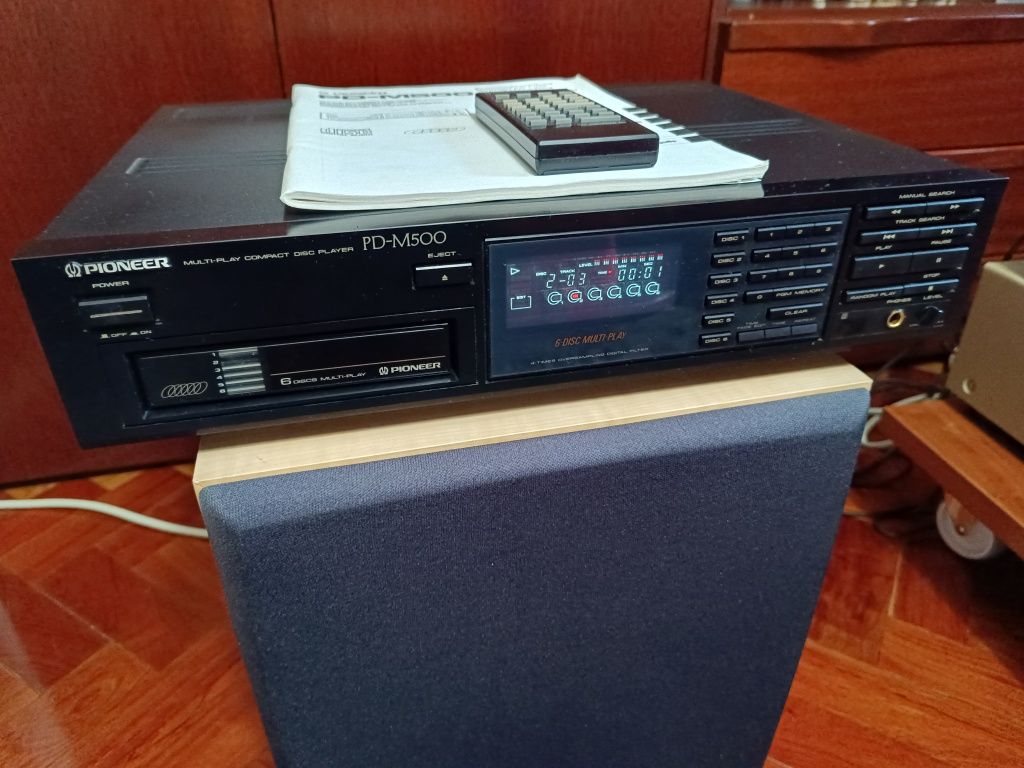 Pioneer PD-M500 leitor CDs Multiplayer "1987"