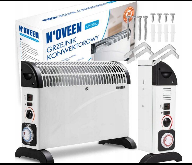 Електричний обігрівач N'oveen CH-6000. 2000 Вт. В наявності