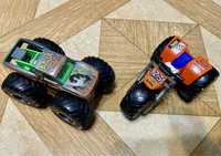 Hot wheels monter truck motocykl trajka