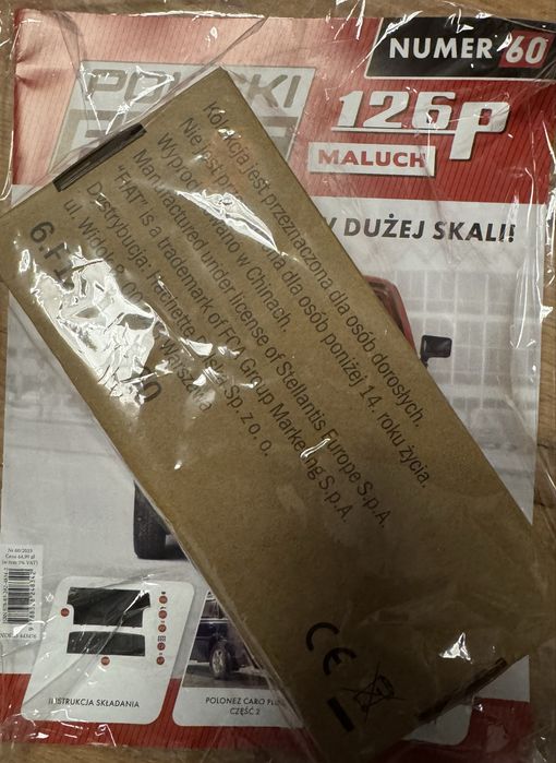 kolekcja "Polski Fiat 126p Maluch w dużej skali!"  Numer 60