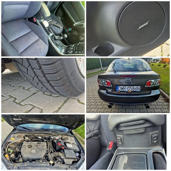 Na sprzedaż Mazda 6, rocznik 2006 (lift) w wersji Hatchback  2.0 LPG
