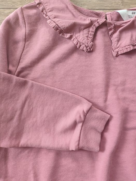 Zestaw H&M bluza + spodnie tregginsy 128/134