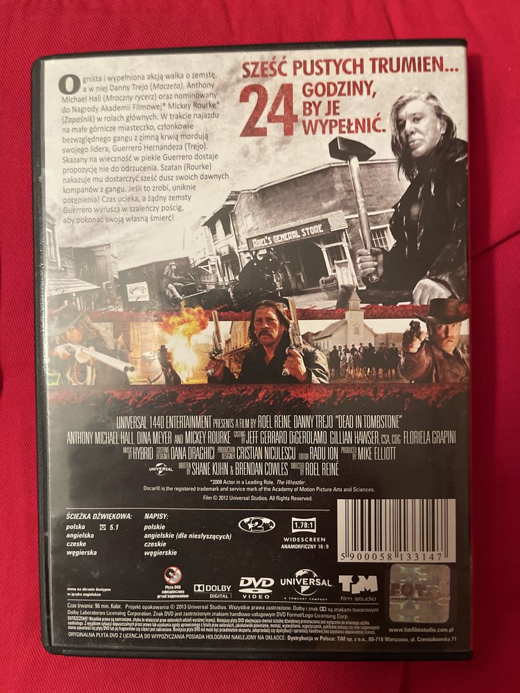 dvd  Śmierć w Tombstone western