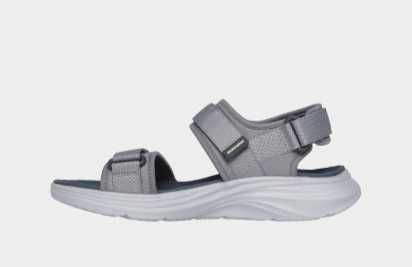Оригінальні чоловічі сандалії skechers / сандалії сірого кольору