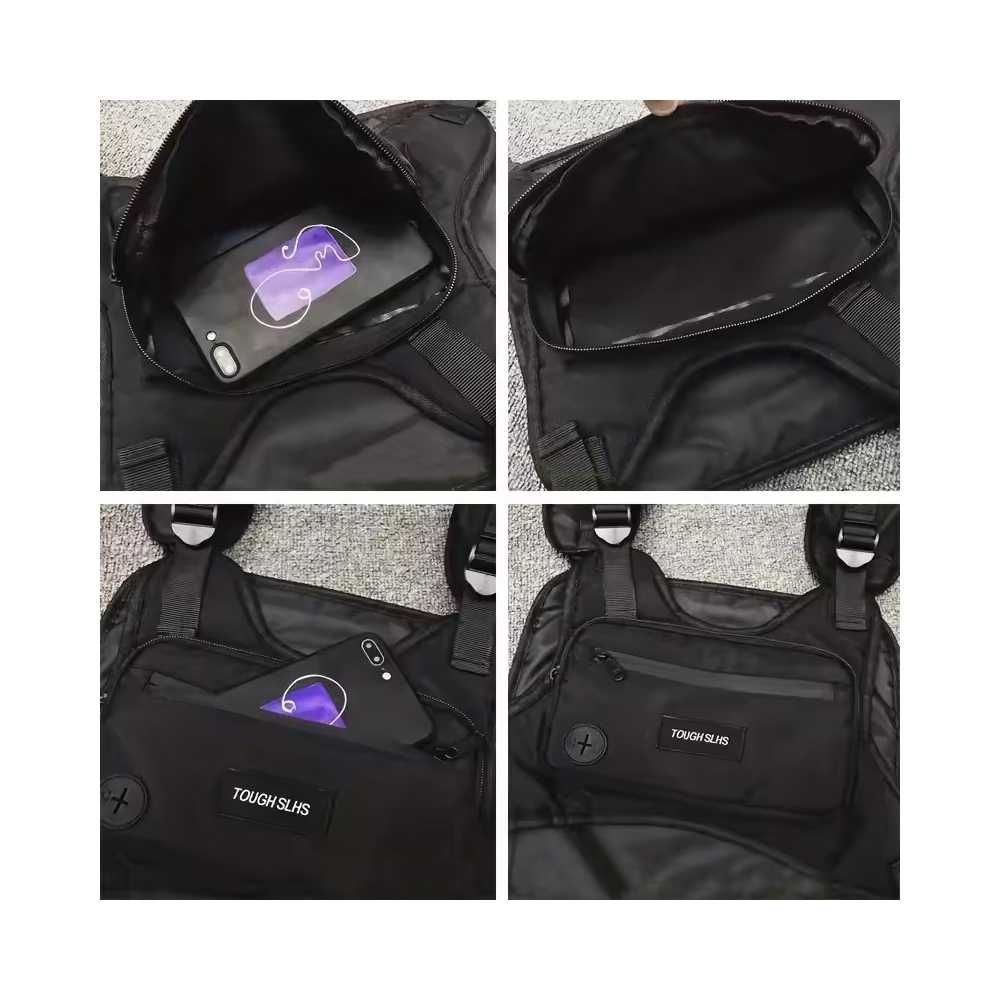 Bolsa táctica peito grande capacidade