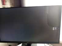 Monitor LG 27' uszkodzony ekran