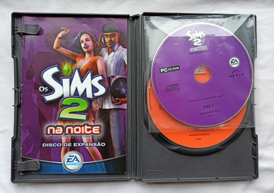 " Os Sims 2 na noite" Disco de expansão