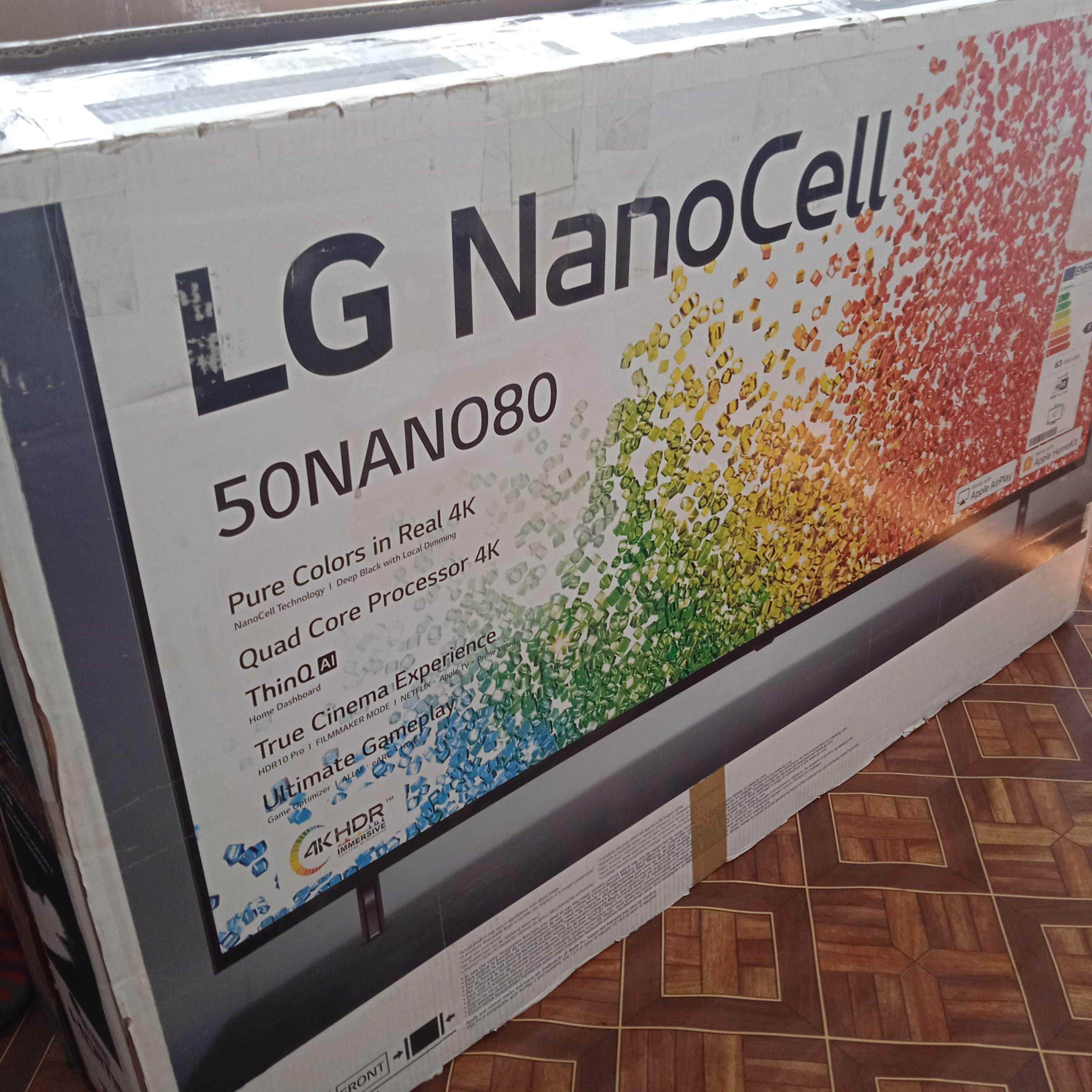 Телевізор LG NanoCell 50NANO806PA 50-дюймовий Smart TV 4K Ultra, 2021