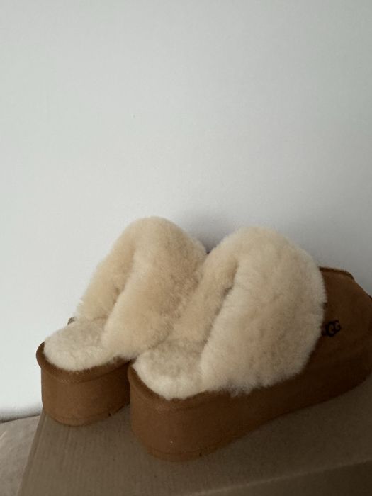 Капці тапочки ugg натуральна овчина замша коробка всі лого фото вживу