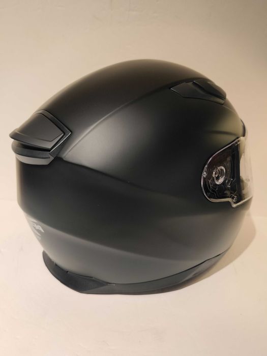 Conjunto casaco jaqueta com proteções capacete mota scooter novo