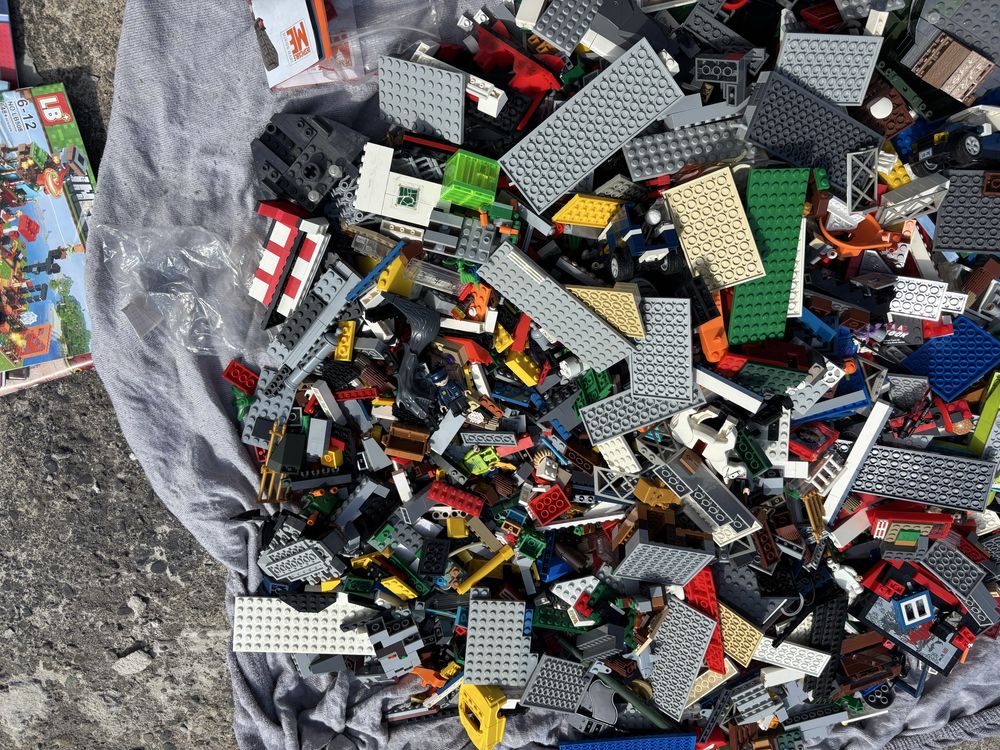 Klocki lego podobne okolo 8 kg