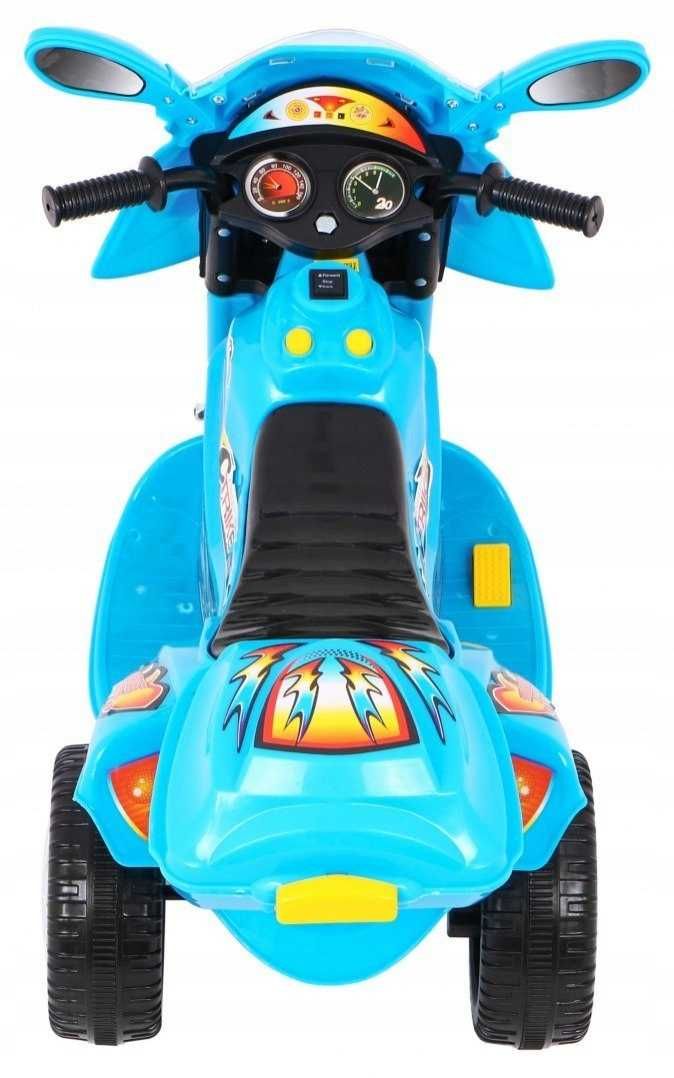 Motor trójkołowy Motorek dla dzieci na akumulator 18W do 25 kg LL1188