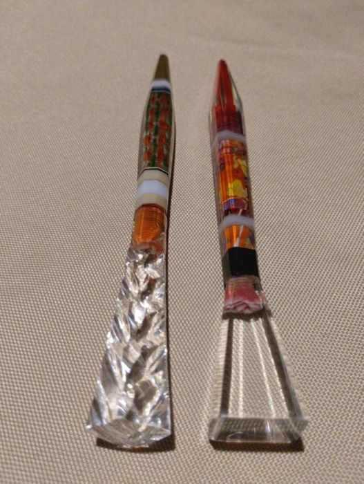 Шариковые ручки оргстекло ИТК.