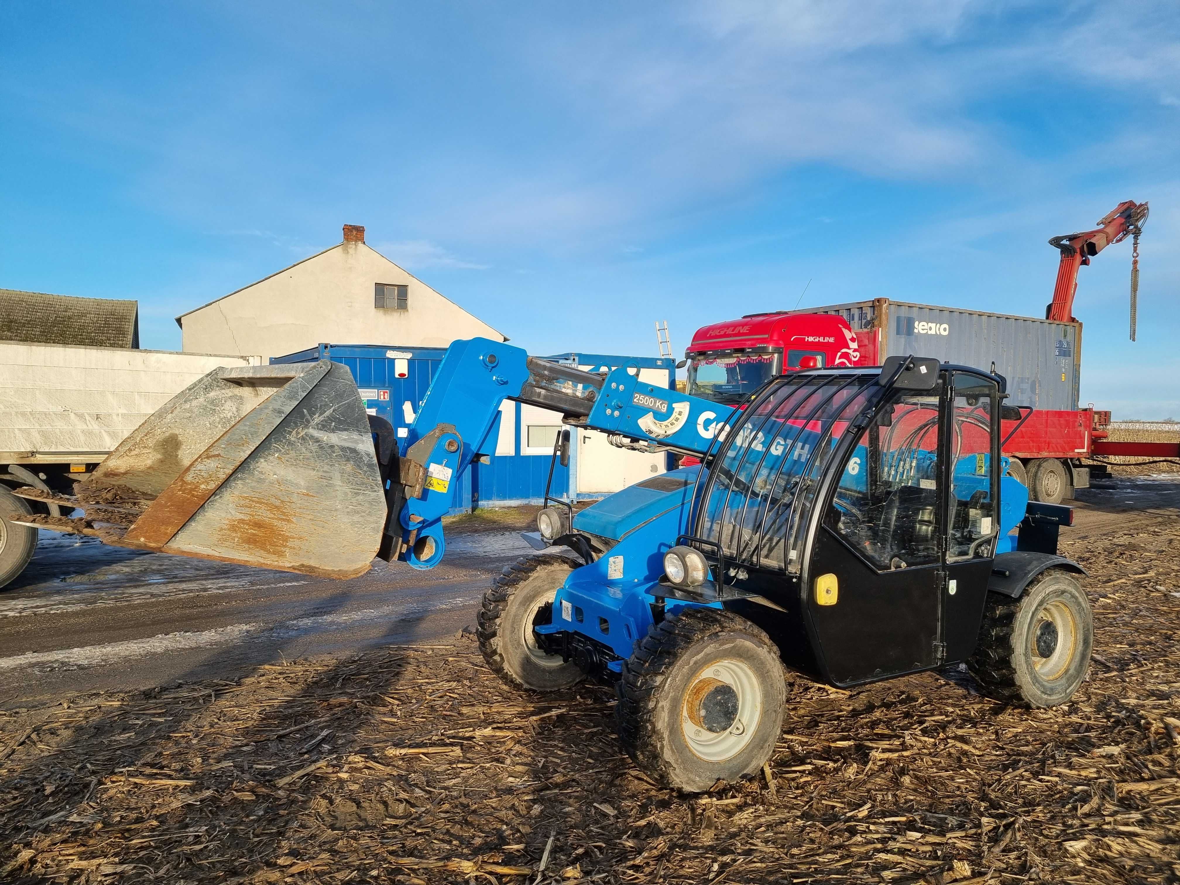 WYNAJEM GENIE 2506 Ładowarka Teleskopowa Manitou JCB BydgoszczCałyKraj