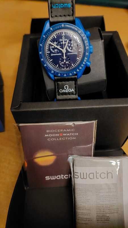 Omega x Swatch Neptune SO33N100 - Limited Edition Celestial Series