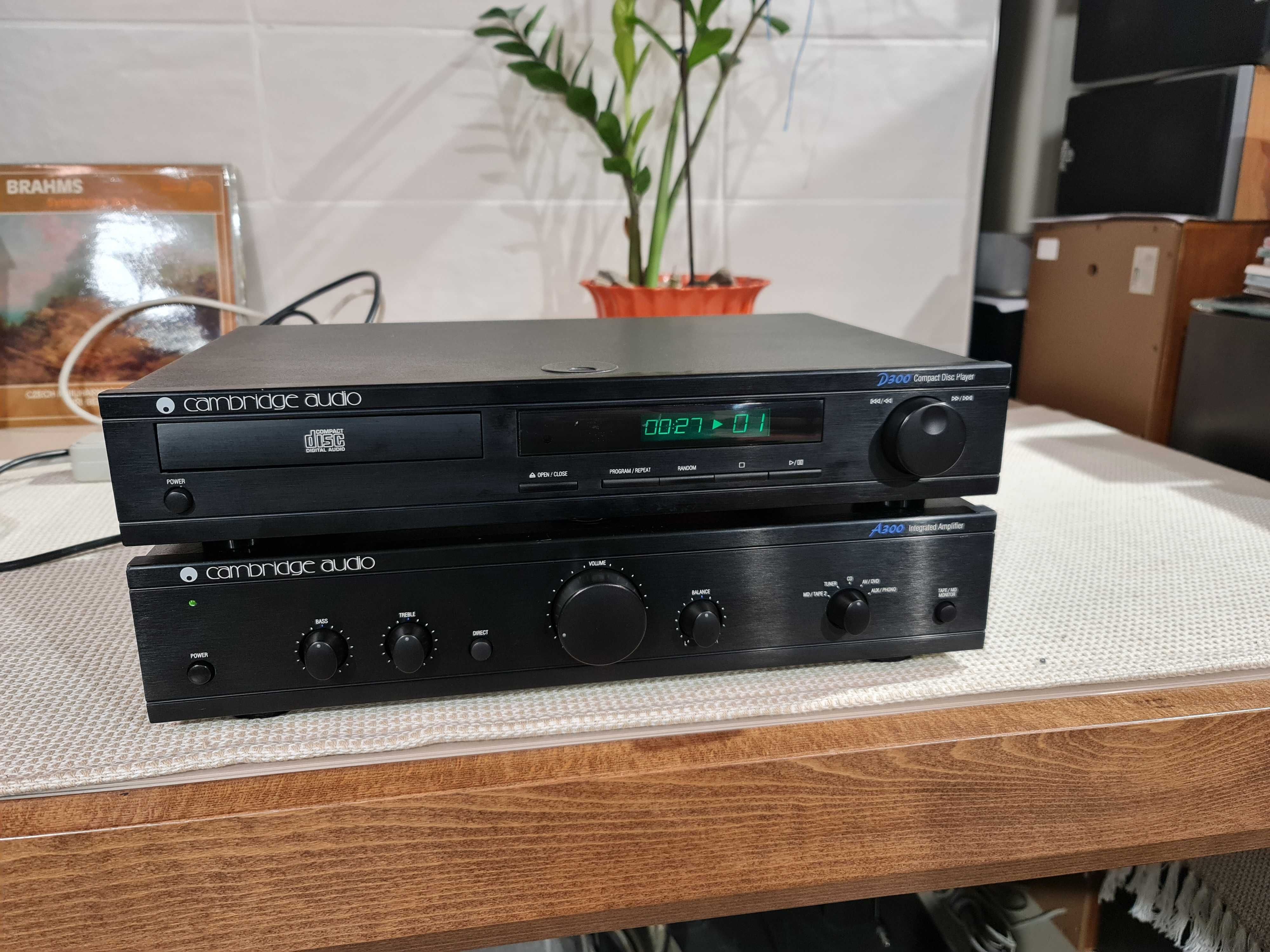 Англійська двійка Cambridge Audio A300 + Cambridge Audio D300