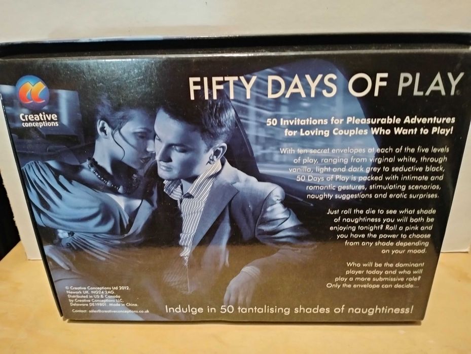 Jogo Fifty Days of Play Couple Game