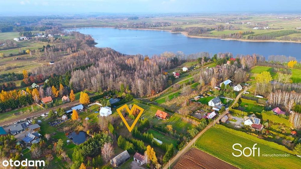 KRASNE - wyjątkowa DZIAŁKA nad Jeziorem Długim