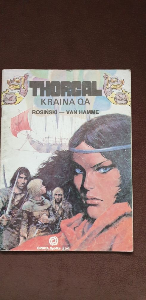 Thorgal komiks "Kraina Qa"