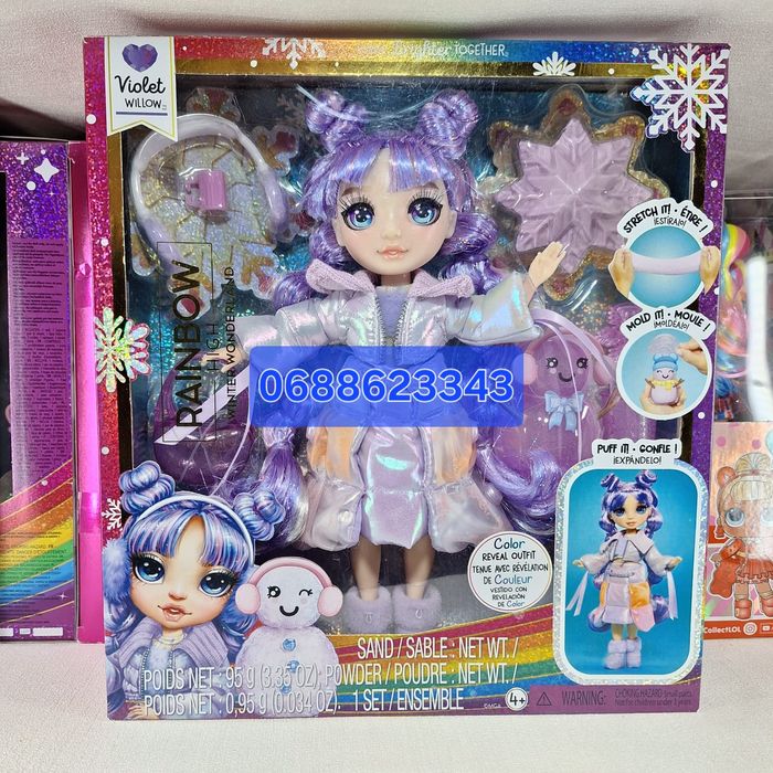 Виолетта Rainbow High Winter Wonderland Віолетта Рейнбоу Хай  120865