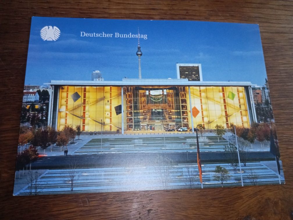 Поштові листівки (откритки) Бундестагу