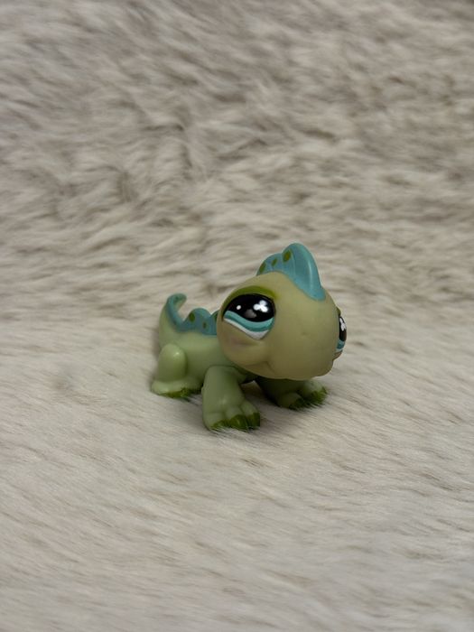 Figurka JASZCZURKA IGUANA GEKON #499 Littlest Pet Shop LPS Hasbro
