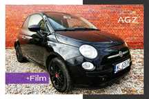 Fiat 500 Lounge Czujniki Niski przebieg Super stan! gwarancja w cenie! #VXKR